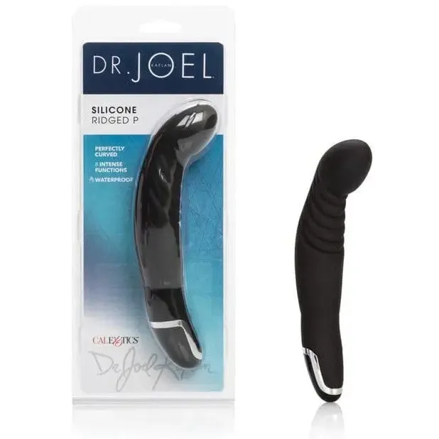 Anal CalExotics Dr Joel Silicone Ridged P Black