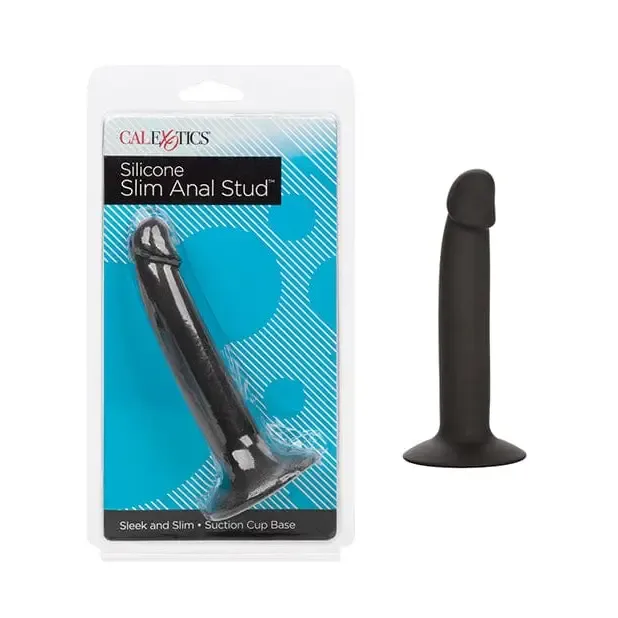 Anal CalExotics Silicone Slim Anal Stud Black