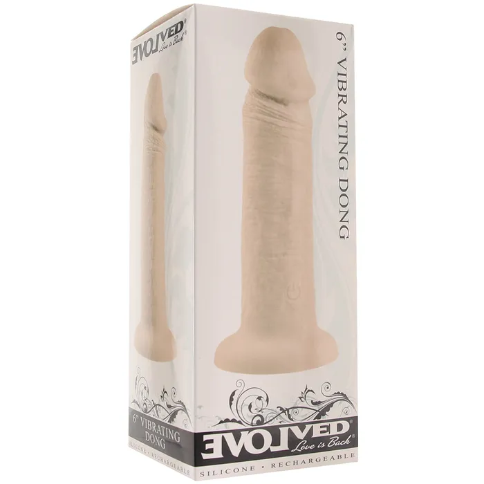 Anal Evolved Novelties 6 Inch Realistic Vibe in Light