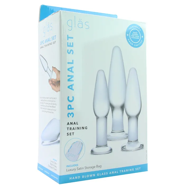 Anal gls 3 Piece Anal Training Set Electric Eel Anal gls 3 Piece Anal Training Set Electric Eel
