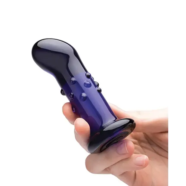 Anal glas Glas 4 in Rechargeable RemoteControlled Vibrating Dotted GSpotPSpot Plug Anal glas Glas 4 in Rechargeable RemoteControlled Vibrating Dotted GSpotPSpot Plug