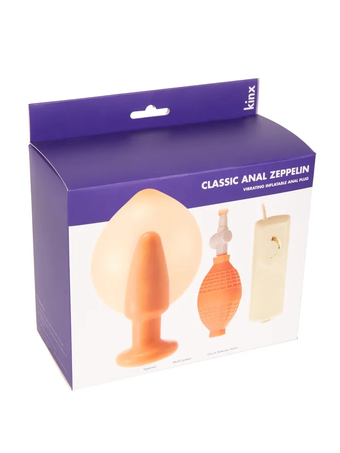 Anal HonourSkintwocom Zeppelin Inflatable Butt Plug