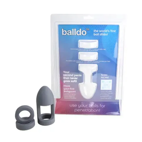 Anal Nadgerz Inc Balldo Set Steel Grey