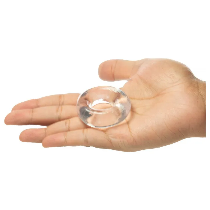 Anal Oxballs Fat Willy 3Pack Jumbo Cockrings Clear Oxballs