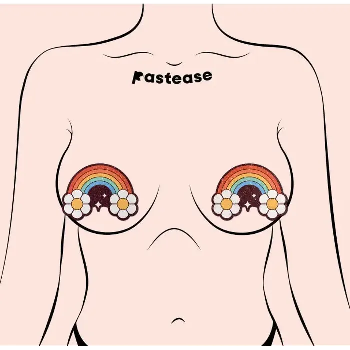 Anal Pastease Pastease Rainbow Flowers