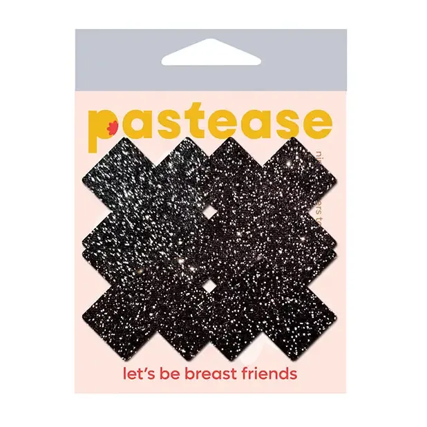 Anal Pastease Premium Petites Sparkle Plus X Black Os Pack Of 2 Pair Pastease