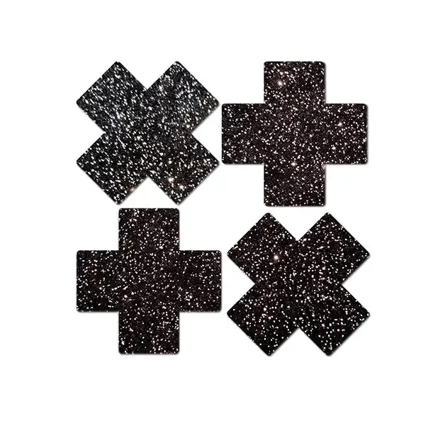 Anal Pastease Premium Petites Sparkle Plus X Black Os Pack Of 2 Pair Pastease