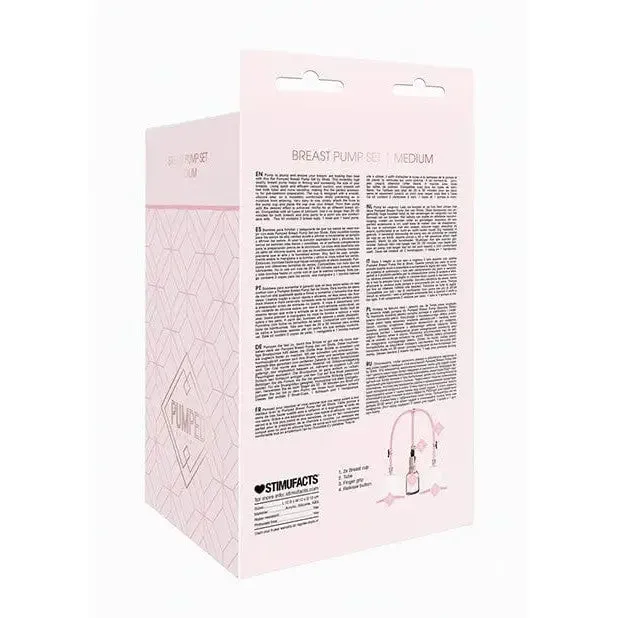 Anal Shots America Shots Pumped Breast Pump Set Medium Rose Gold Anal Shots America Shots Pumped Breast Pump Set Medium Rose Gold