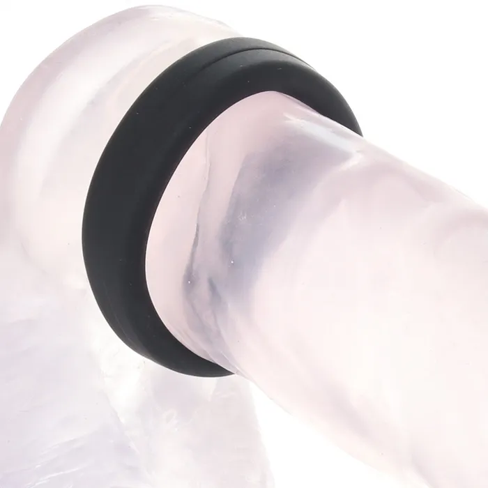 Anal Tantus Soft Silicone CRing in Black