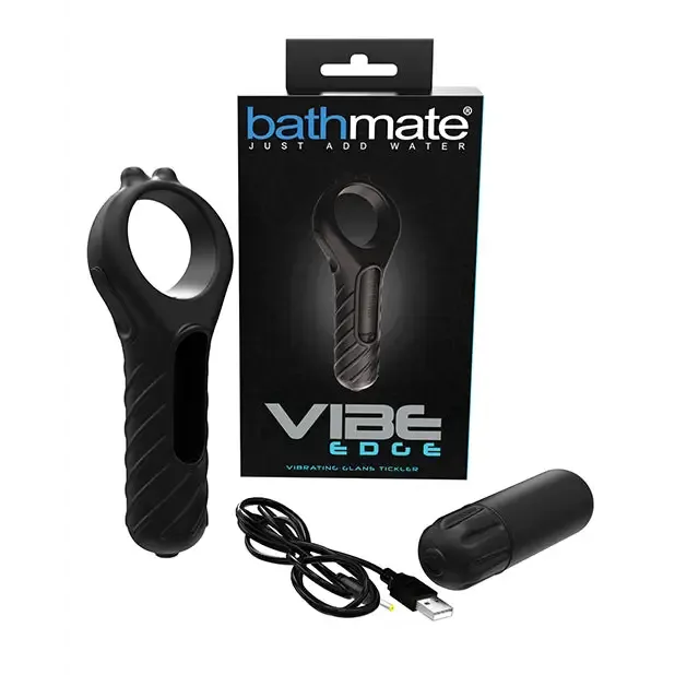 Bathmate Vibe Edge Vibrating Glands Tickler Bathmate Vibrators