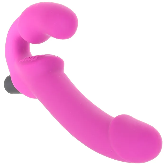 Blush Female Sex Toys Temptasia Estella Vibrating Strapless Dildo