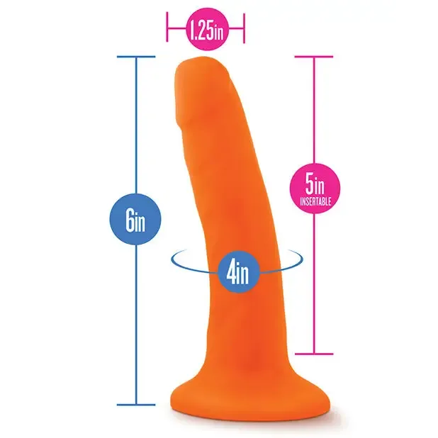 Blush Neo 6 in Dual Density Dildo with Balls Suction Cup Neon Green Blush Dildos Blush Neo 6 in Dual Density Dildo with Balls Suction Cup Neon Green Blush Dildos