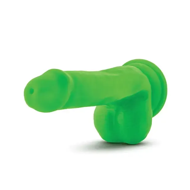 Blush Neo 6 in Dual Density Dildo with Balls Suction Cup Neon Green Blush Dildos Blush Neo 6 in Dual Density Dildo with Balls Suction Cup Neon Green Blush Dildos