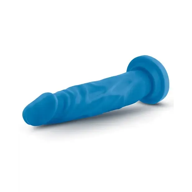 Blush Neo 6 in Dual Density Dildo with Balls Suction Cup Neon Green Blush Dildos Blush Neo 6 in Dual Density Dildo with Balls Suction Cup Neon Green Blush Dildos