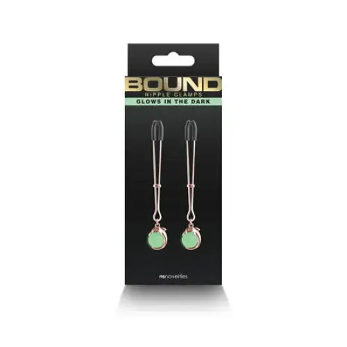 Bound Nipple Clamps G1 Rose Gold NS Novelties Vibrators