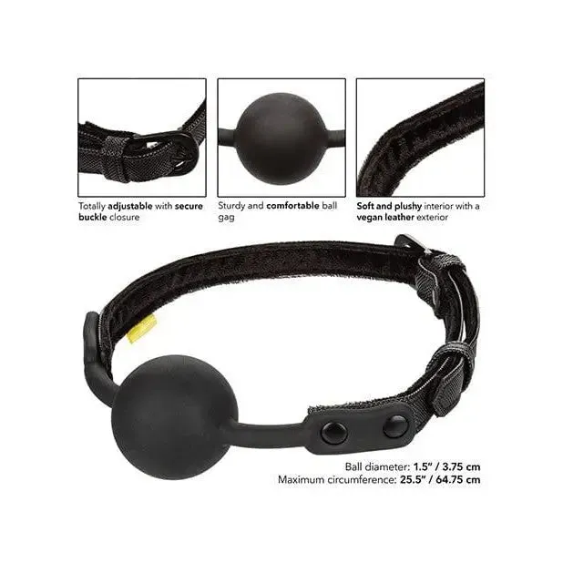 Boundless Ball Gag Black CalExotics Anal