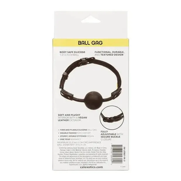 Boundless Ball Gag Black CalExotics Anal