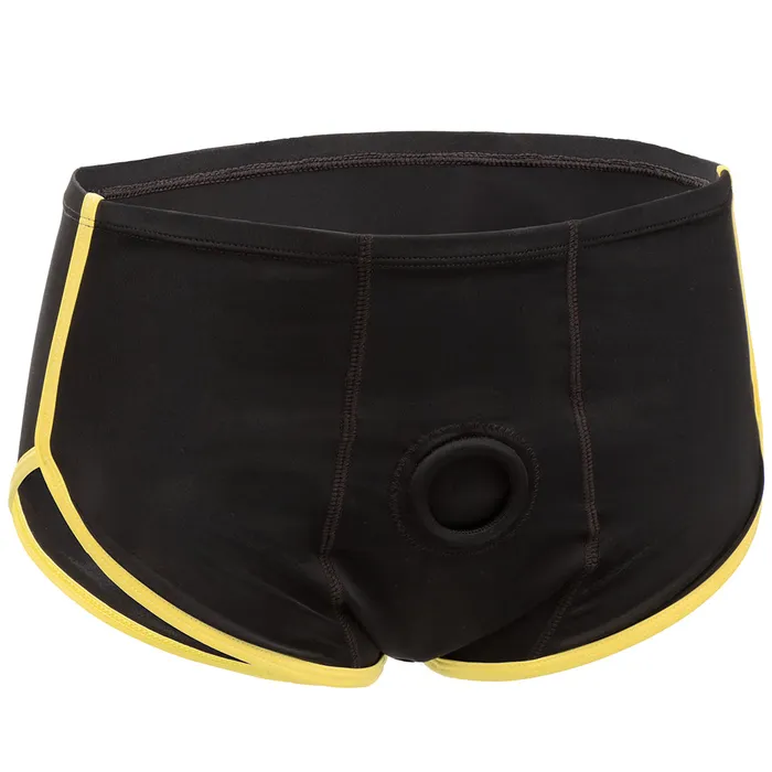 Boundless Black Yellow Brief in 2X3X CalExotics Anal