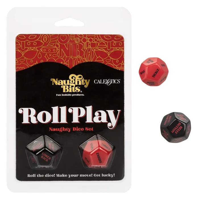 CalExotics Anal CalExotics Naughty Bits Roll Play Dice Set