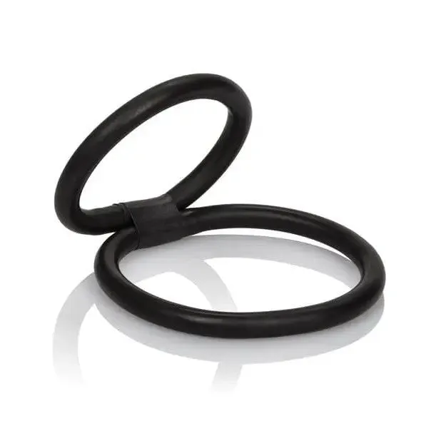 CalExotics Anal Double Helix Quick Release Erection Enhancer Black