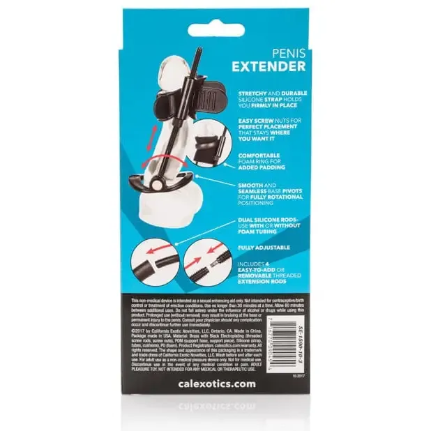 CalExotics Anal Penis Extender Black