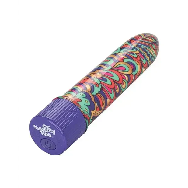 CalExotics Female Sex Toys Naughty Bits Shake It Off Powerful Mini Vibrator Multi Color