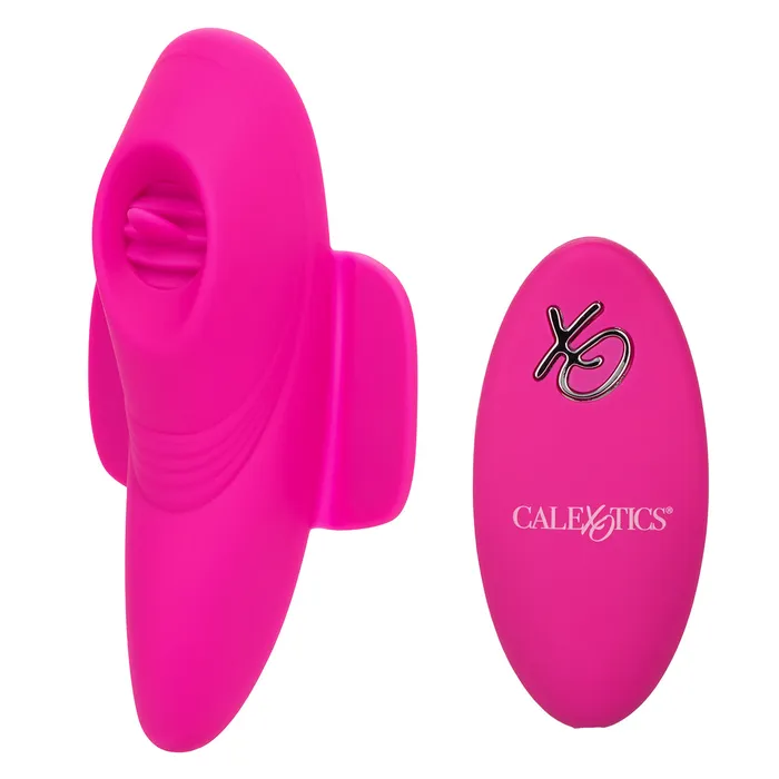 Calexotics LockNPlay Remote Flicker Panty Teaser Pink CalExotics Female Sex Toys