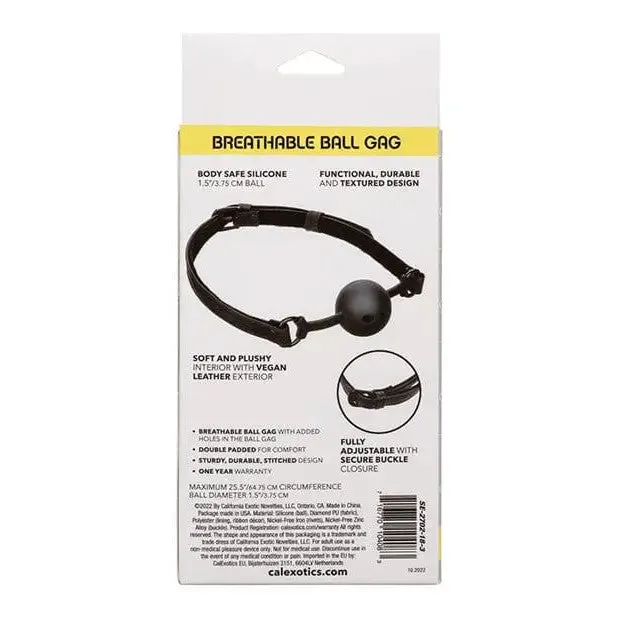 CalExotics Male Sex Toys Boundless Breathable Ball Gag CalExotics Male Sex Toys Boundless Breathable Ball Gag