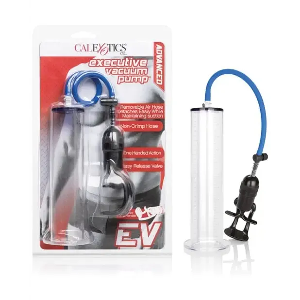 CalExotics Male Sex Toys Executive Vacuum Pump Clear