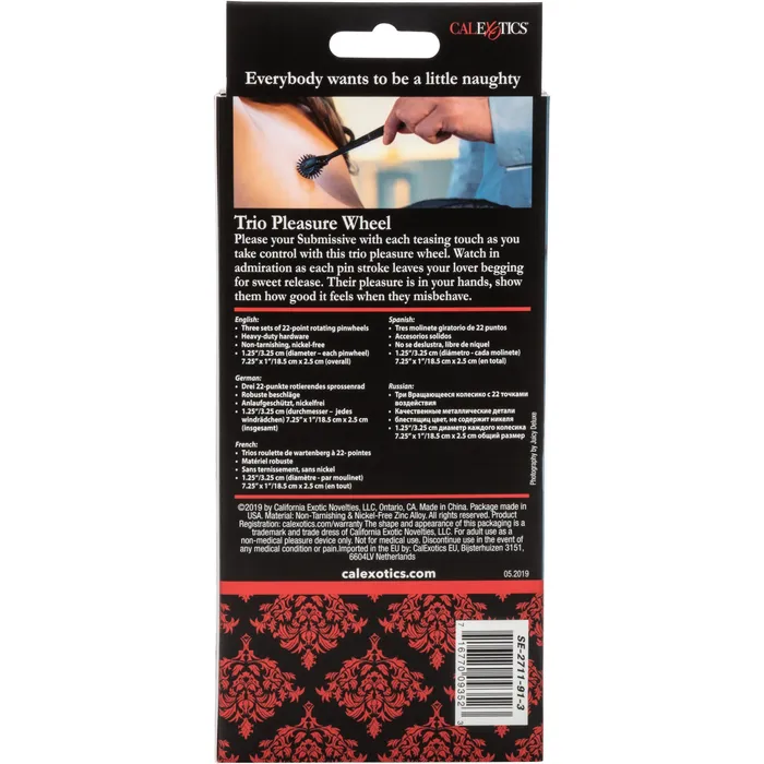 CalExotics Vibrators CalExotics Scandal Trio Pleasure Wheel