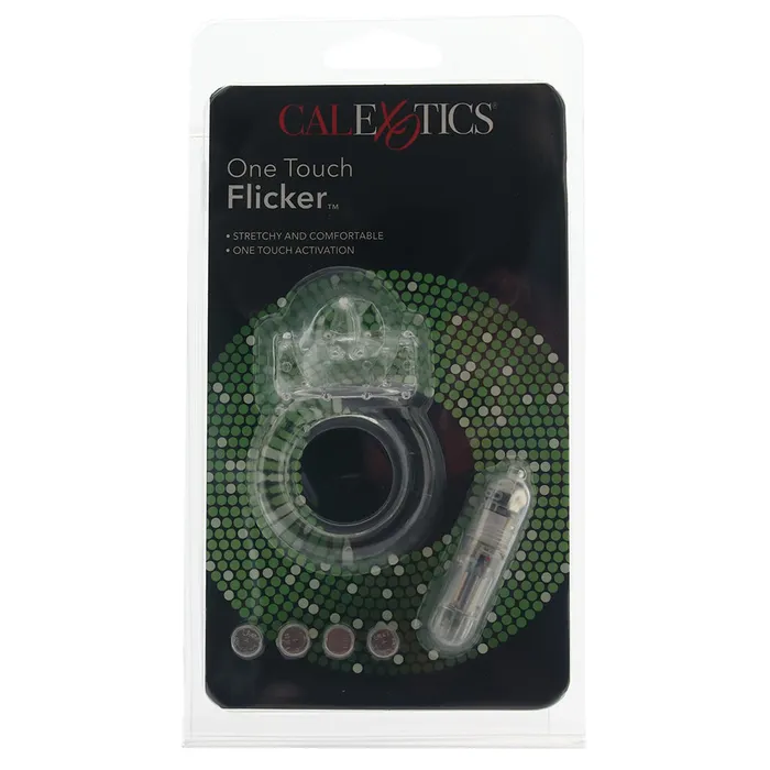CalExotics Vibrators One Touch Flicker CRing Vibe