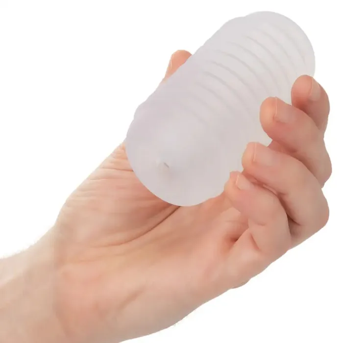 California Exotic Novelties Anal Pop Sock Ribbed Clear