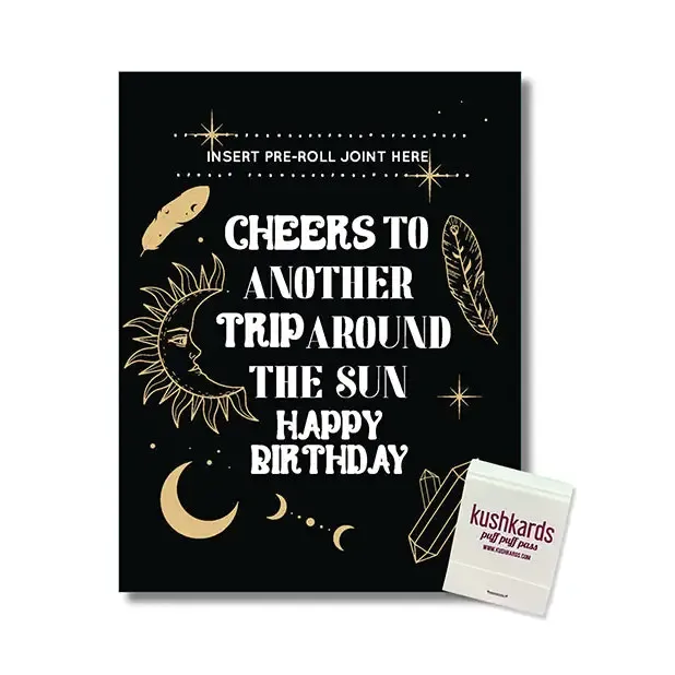 Cheers to Another Trip Around the World Greeting Card wMatchbook Kush Kards LLC Dildos Cheers to Another Trip Around the World Greeting Card wMatchbook Kush Kards LLC Dildos