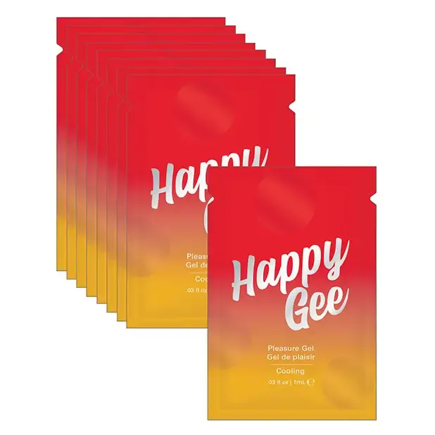Classic Brands LLC Enhancers Jelique Happy Gee Cooling Pleasure Gel Bulk Pack24 pcs 03 oz Foils