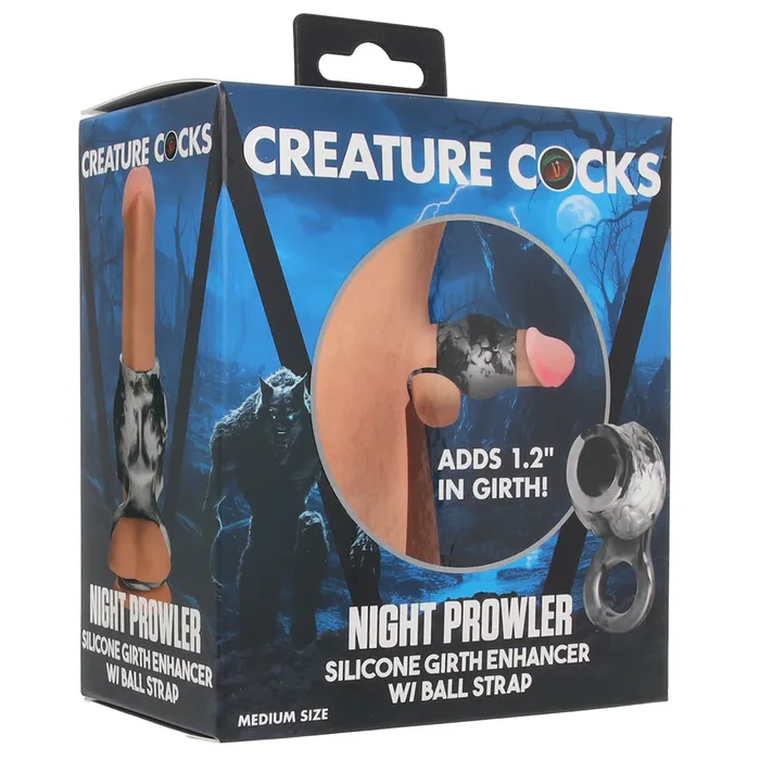 Creature Cocks Night Prowler Girth Enhancer in Medium XR Brands Dildos