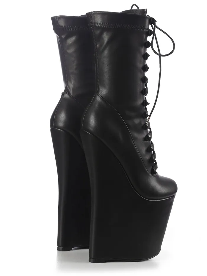 Crypt LaceUp Platform Ankle Boots HonourSkintwocom Couples Crypt LaceUp Platform Ankle Boots HonourSkintwocom Couples
