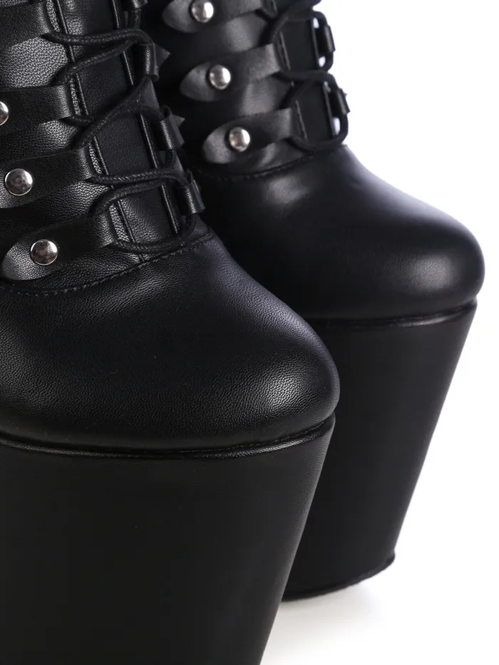 Crypt LaceUp Platform Ankle Boots HonourSkintwocom Couples Crypt LaceUp Platform Ankle Boots HonourSkintwocom Couples