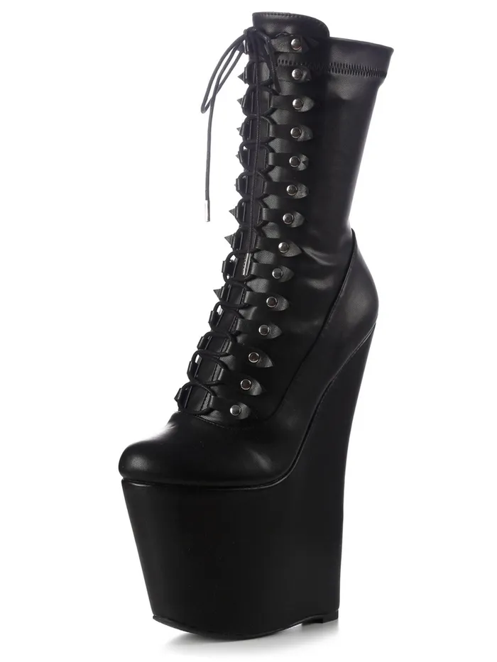 Crypt LaceUp Platform Ankle Boots HonourSkintwocom Couples Crypt LaceUp Platform Ankle Boots HonourSkintwocom Couples