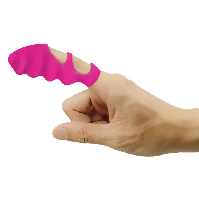Curve Toys Female Sex Toys Thrillher Silicone Finger Vibrator