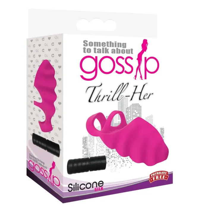 Curve Toys Female Sex Toys Thrillher Silicone Finger Vibrator