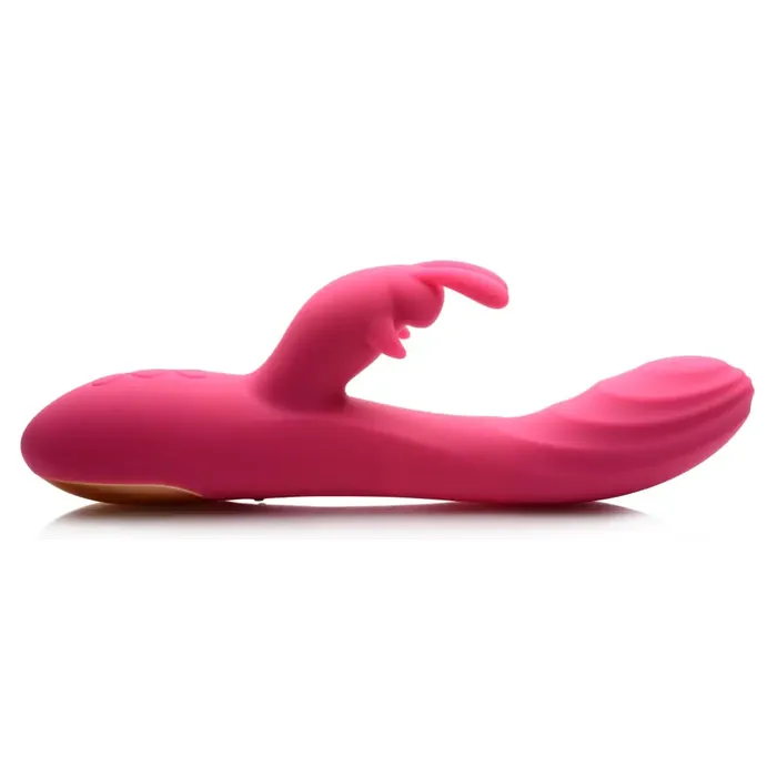 Curve Toys Huggers 10x Silicone Rabbit Vibrator Female Sex Toys
