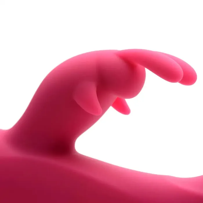 Curve Toys Huggers 10x Silicone Rabbit Vibrator Female Sex Toys