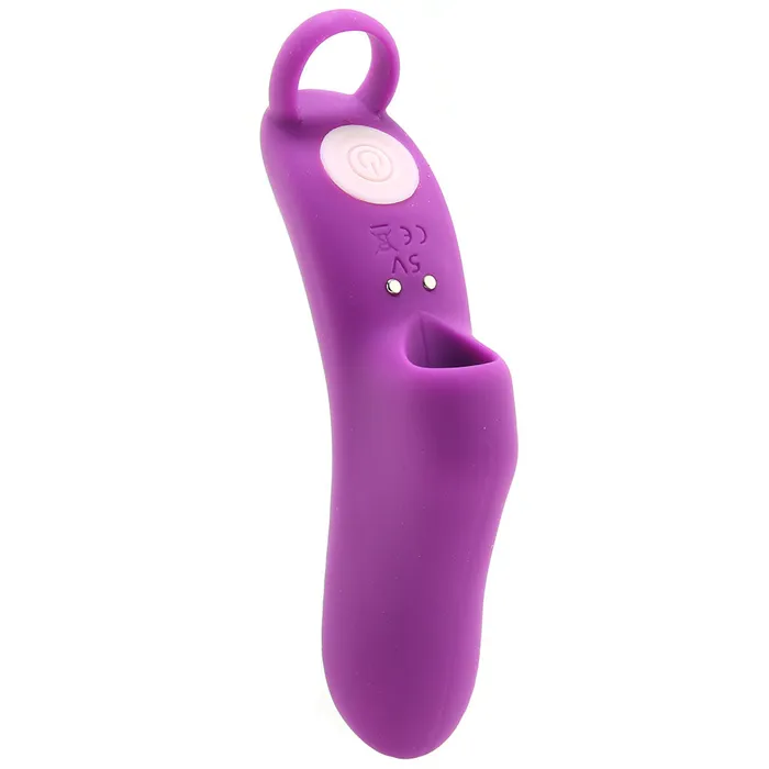 Deeva Vibrators Fuzu Silicone Fingertip Massager Vibe in Purple Deeva Vibrators Fuzu Silicone Fingertip Massager Vibe in Purple