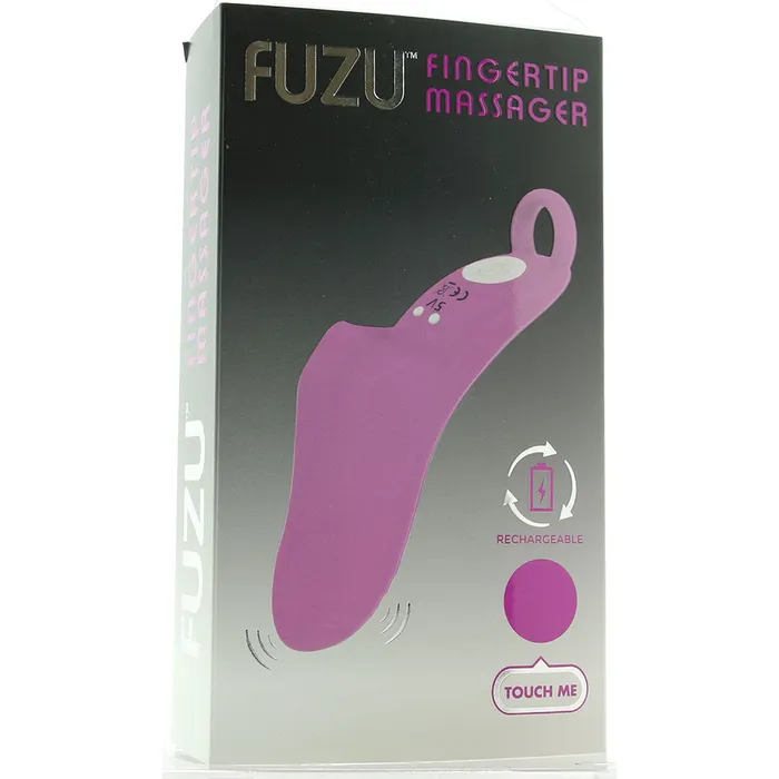 Deeva Vibrators Fuzu Silicone Fingertip Massager Vibe in Purple Deeva Vibrators Fuzu Silicone Fingertip Massager Vibe in Purple