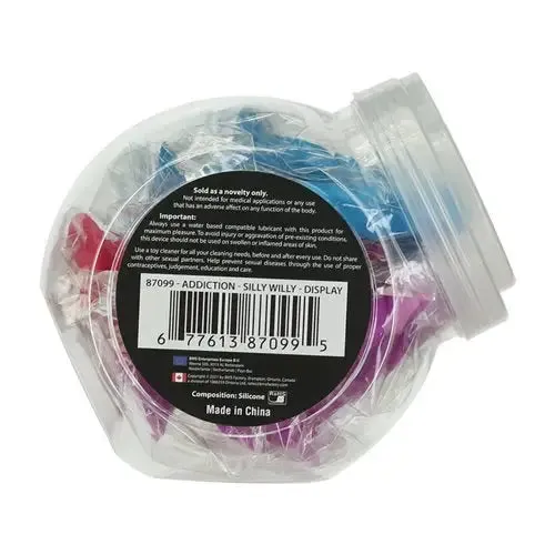 Dildos BMS Enterprises Addiction Silly Willy Glow In The Dark Mini Dongs 12pc Bowl Dildos BMS Enterprises Addiction Silly Willy Glow In The Dark Mini Dongs 12pc Bowl