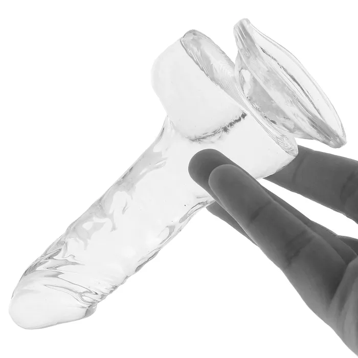 Dildos Pipedream King Cock 4 Inch Ballsy Dildo in Clear