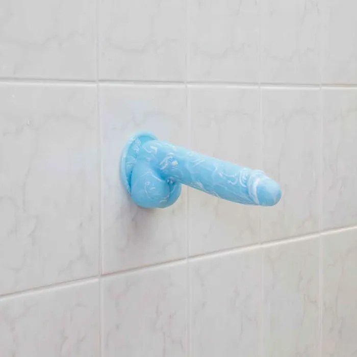 Dildos PL Pure Love Realistic Silicone GlowInTheDark Dildo 75 In Blue