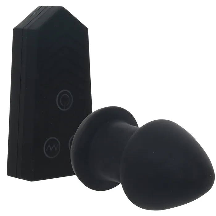 Doc Johnson Anal Fort Troff Robo Rimmer Remote Plug in Black