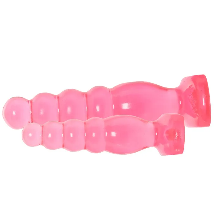 Doc Johnson Crystal Jellies Anal Delight Trainer Kit in Pink Anal