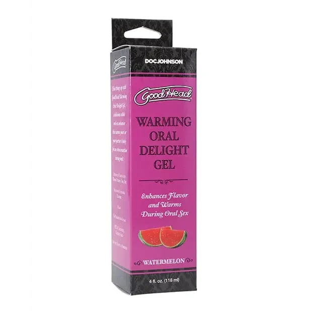 Doc Johnson Enhancers Goodhead Warming Oral Delight Gel 4 Oz
